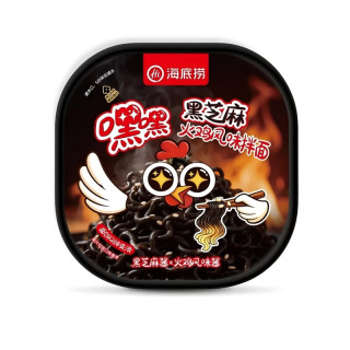 海底捞 黑芝麻火鸡风味拌面146g*6桶