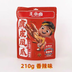 王小卤 虎皮凤爪 香辣味 210g