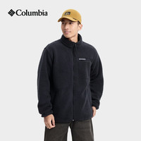 Columbia AM2797 抓绒保暖 黑色 XL 男子立领抓绒衣