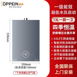 欧派 家用燃气热水器13L16L恒温速热增压变频水伺服水气双调