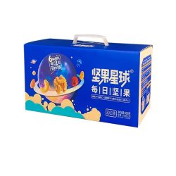 沃隆 每日坚果星球礼盒600g混合果仁营养健康零食小包装30袋孕妇
