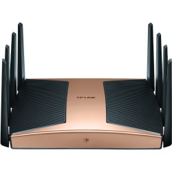 普联 TL-7TR13090 BE13000 三频 万兆Mesh无线路由器 Wi-Fi 7 黑色