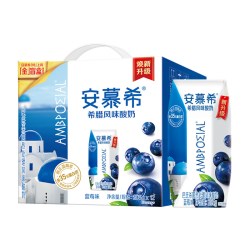 安慕希 营养 希腊风味酸奶  蓝莓味205g×12盒 2460g