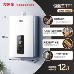 万家乐 恒温王TP1恒温12L燃气热水器家用洗澡天然气液化气13/16升