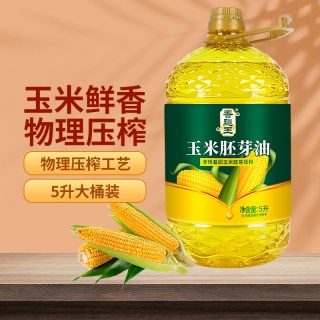 移动端：香飚王 非转基因纯玉米油5L大桶装食用油一级压榨烘焙玉米胚芽油营养健康