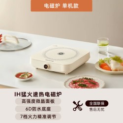 九阳 电磁炉小型家用火锅炒菜一体全套电池炉2200W大火爆炒烹饪机