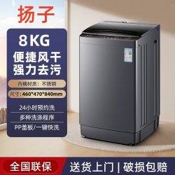 扬子 12/10kg宿舍洗衣机全自动家用补贴小型波轮洗烘一体大容量