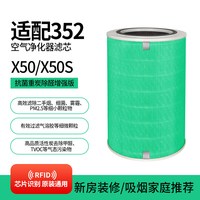 移动端、88VIP：KISSAIR 适配352空气净化器滤芯x50/x60/x50s/x63c/x66c/x63过滤网