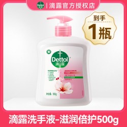 滴露 洗手液家用补充装正品官方旗舰店非泡沫儿童水杨酸抑菌专用