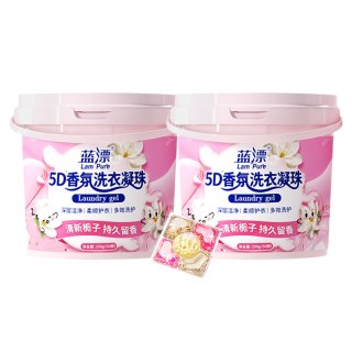 移动端：蓝漂 5D香氛洗衣凝珠50颗×2桶（共100颗）