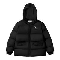 骆驼儿童羽绒服加厚保暖连帽外套