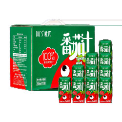 DU'S 杜氏 樱桃番茄汁 100%NFC蔬菜汁 0脂肪0蔗糖饮料 200ml*10盒