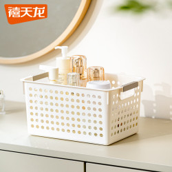 禧天龙 桌面置物收纳篮 3个装7L