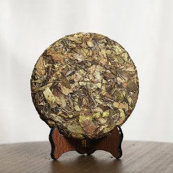 政名 政和政名白茶2023年老茶高山老树茶叶寿眉茶饼300g