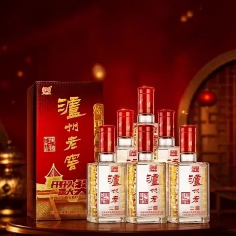 中秋送好礼：泸州老窖 六年窖头曲 52度 浓香型白酒 500mL*6瓶 整箱装