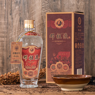 邓祖 宜宾邓记酒业出品 商务自饮 浓香型白酒 佳节送礼 中秋礼赠口粮酒 52度 500mL 2瓶
