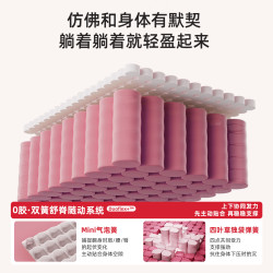 喜临门 HELLO KITTY款 0胶双层弹簧记忆绵床垫 1.8x2米