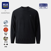 海澜之家 HNZAW3F033A 远红外发热 藏青 L 175/92A 男士针织衫