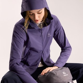 KAILAS 凯乐石 M8 防泼耐磨户外夹克连帽软壳衣 女款 KG2639206