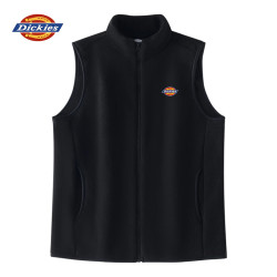 Dickies 26年新品 美式工装摇粒绒立领马甲 多色可选