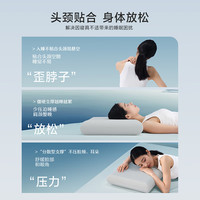 百丽丝 水星家纺出品枕头记忆枕颈椎枕芯深睡成人慢回弹学生宿舍单人 单只