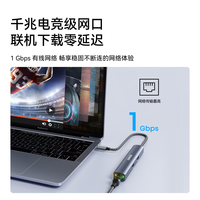 Anker安克 6合1拓展坞 HDMI千兆网口PD快充 USB-C转接器