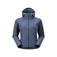 KAILAS 凯乐石 M8 防泼耐磨户外夹克连帽软壳衣 女款 KG2639206 女款 花青蓝 2XL