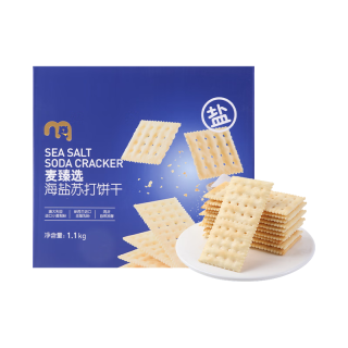 宅家食光：METRO 麦臻选 海盐苏打饼干 1.1kg