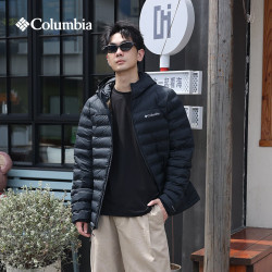 Columbia 26秋冬新款户外男款金点热能拒水棉服外套WE2458 010 XL