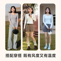 班尼路 户外运动圆领长袖T恤