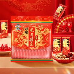 旺旺 婚庆版 仙贝  仙贝喜庆版（约92小袋） 556g*1袋 袋装 556g