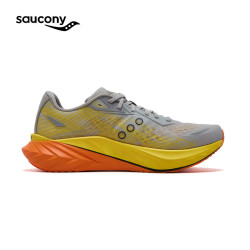 saucony SLAY全速3款低帮缓震耐磨竞速训练碳板跑鞋 灰黄 42