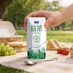 君乐宝 6月君乐宝酸奶益浓酸奶200g*24盒装0蔗糖一整箱24瓶