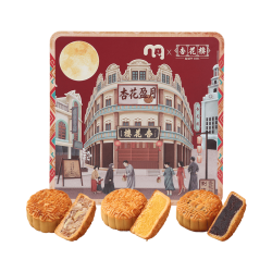 麦臻选 x杏花楼杏花盈月月饼 800g