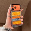 C 【真液态硅胶|裸机手感】落日橘云 iPhone11-17系列苹果手机壳