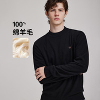 GIOVANNI VALENTINO 100%绵羊毛半高领羊毛衫