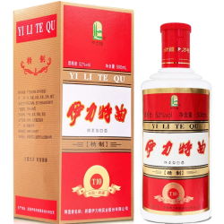 伊力特 52度伊力特曲精制绵柔浓香型白酒新疆名酒天山雪水酿造 52度 500mL 1瓶 单瓶装