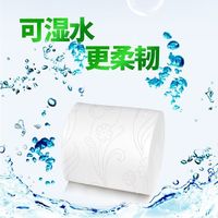 百亿补贴：雨森 卷纸卫生纸5层可湿水实惠装无芯学生厕纸纸妇婴纸