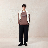 杰克琼斯 杰克·琼斯（JACK&JONES）男装秋季卫衣NBA立体字母胶印刺绣贴布长袖上衣