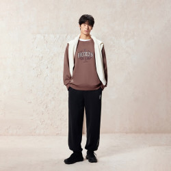 杰克琼斯 杰克·琼斯（JACK&JONES）男装秋季卫衣NBA立体字母胶印刺绣贴布长袖上衣