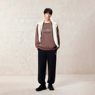 杰克琼斯 杰克·琼斯（JACK&JONES）男装秋季卫衣NBA立体字母胶印刺绣贴布长袖上衣