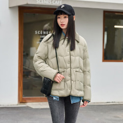 坦博尔 轻薄饼干羽绒服女236266