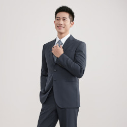 雅戈尔 羊毛混纺小肌理西服  YOTN217320HIY