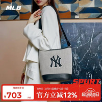 MLB 包包女水桶包斜挎包单肩包手提包手拎包礼物3ABMS072N-50BKS-F