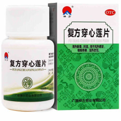 禅方 复方穿心莲片100片感冒药风热感冒 咽喉疼痛 湿热泄泻