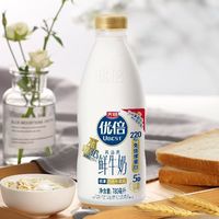 百亿补贴：光明 优倍鲜牛奶780ml*2瓶装低温巴氏鲜奶浓醇3.6g蛋白质