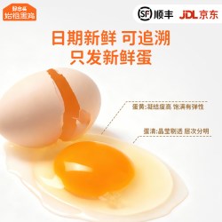 好念头 可生食鸡蛋新鲜无沙门氏菌本味黑鸡蛋礼盒家庭装批发 10枚