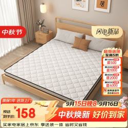 L&S 椰棕床垫折叠硬棕垫榻榻米天然椰棕床垫5cm厚CD32 1.2*1.9米
