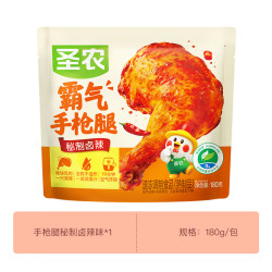 圣农 霸气大鸡腿秘制卤辣味180g