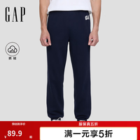 Gap 休闲直筒裤 蓝色